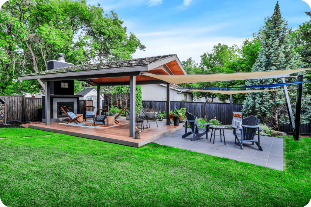 Backyard Exterior Rounded