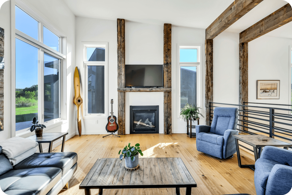 lumsden living room rounded corners